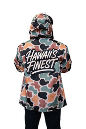 DUCK CAMO WINDBREAKER Jackets Hawaii's Finest 