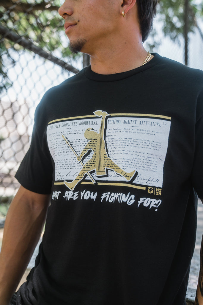 FIGHTING GOLD T-SHIRT Shirts Hawaii's Finest 