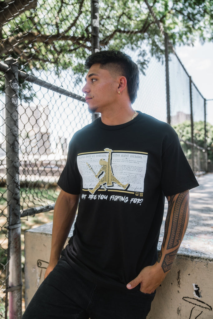 FIGHTING GOLD T-SHIRT Shirts Hawaii's Finest MEDIUM 