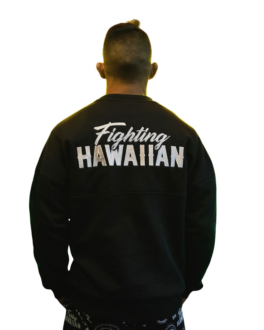 FIGHTING HAWAIIAN CREW NECK SWEATER Jacket Hawaii's Finest 
