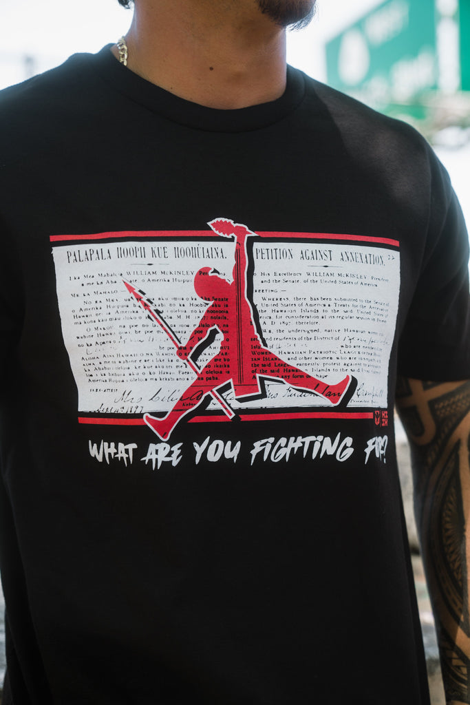 FIGHTING RED T-SHIRT Shirts Hawaii's Finest 