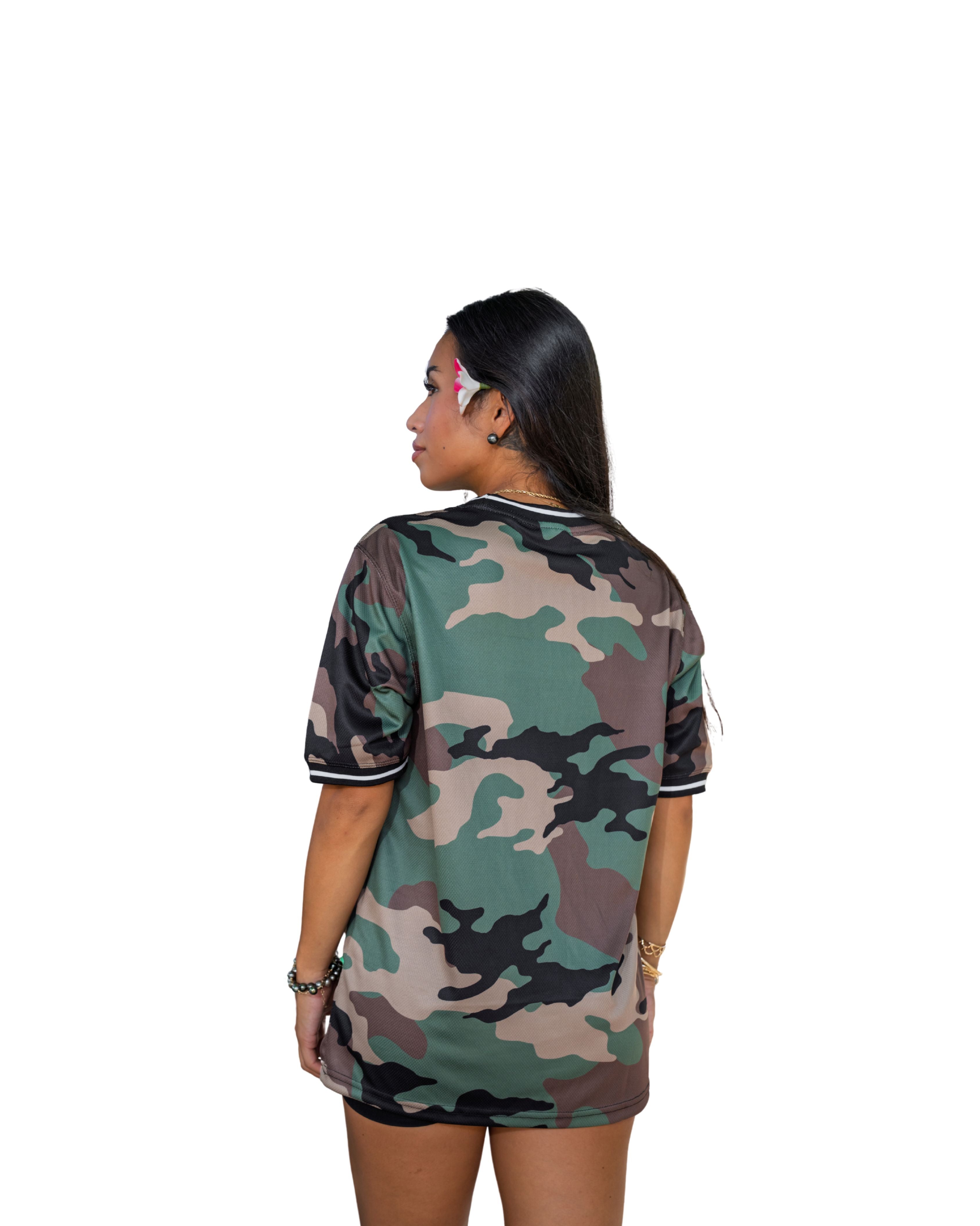 FIJI CAMO SOFTBALL JERSEY Jersey Hawaii's Finest 