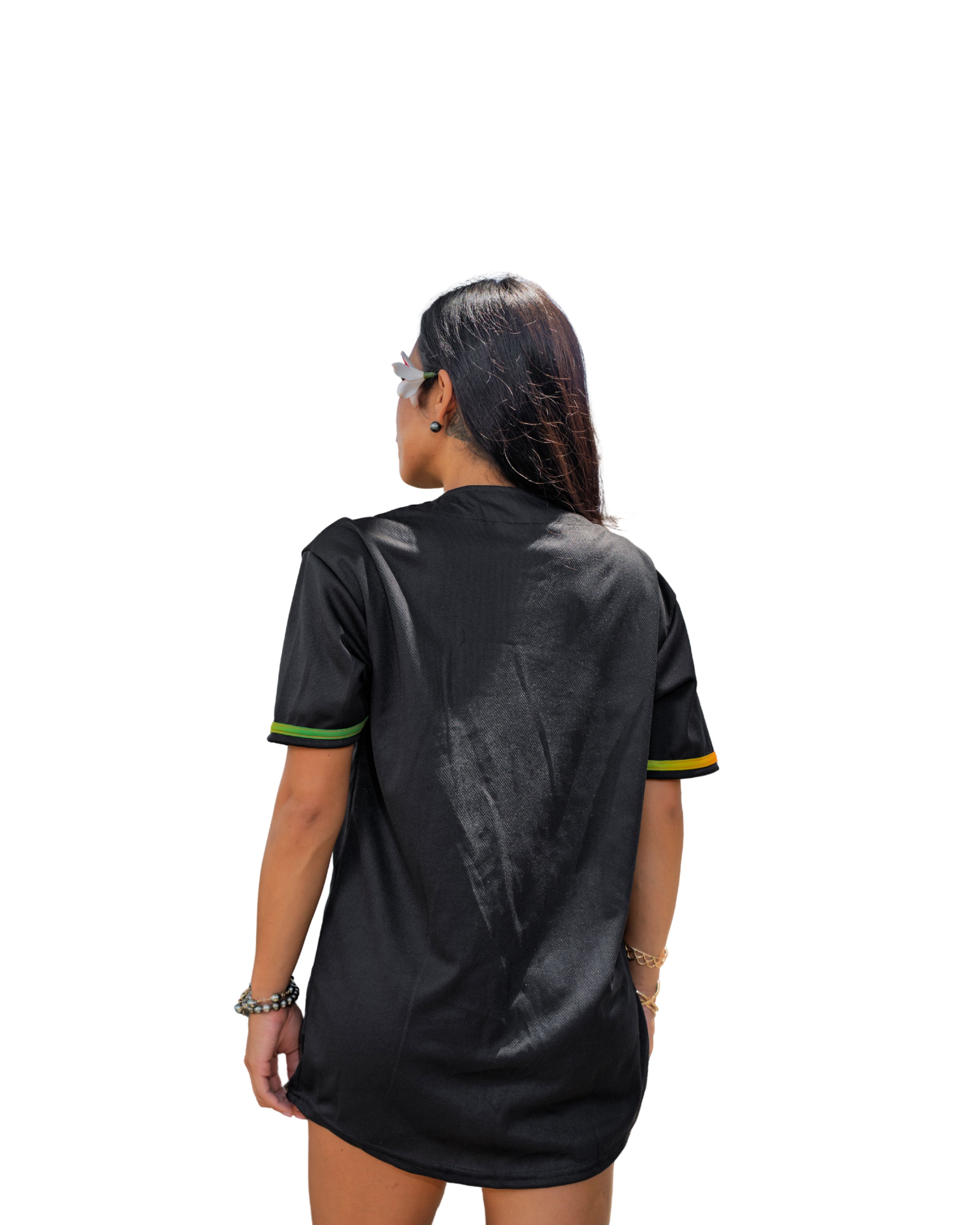 FIJI RASTA BASEBALL JERSEY Jersey Hawaii's Finest 