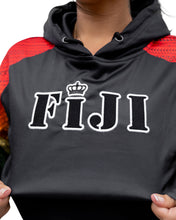 FIJI RASTA WOMEN'S CROP HOODIE Jacket Hawaii's Finest 