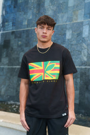 FLAG COLLAB RASTA T-SHIRT Shirts Hawaii's Finest MEDIUM 