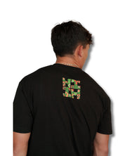FLORAL LOGO RASTA T-SHIRT Shirts Hawaii's Finest 