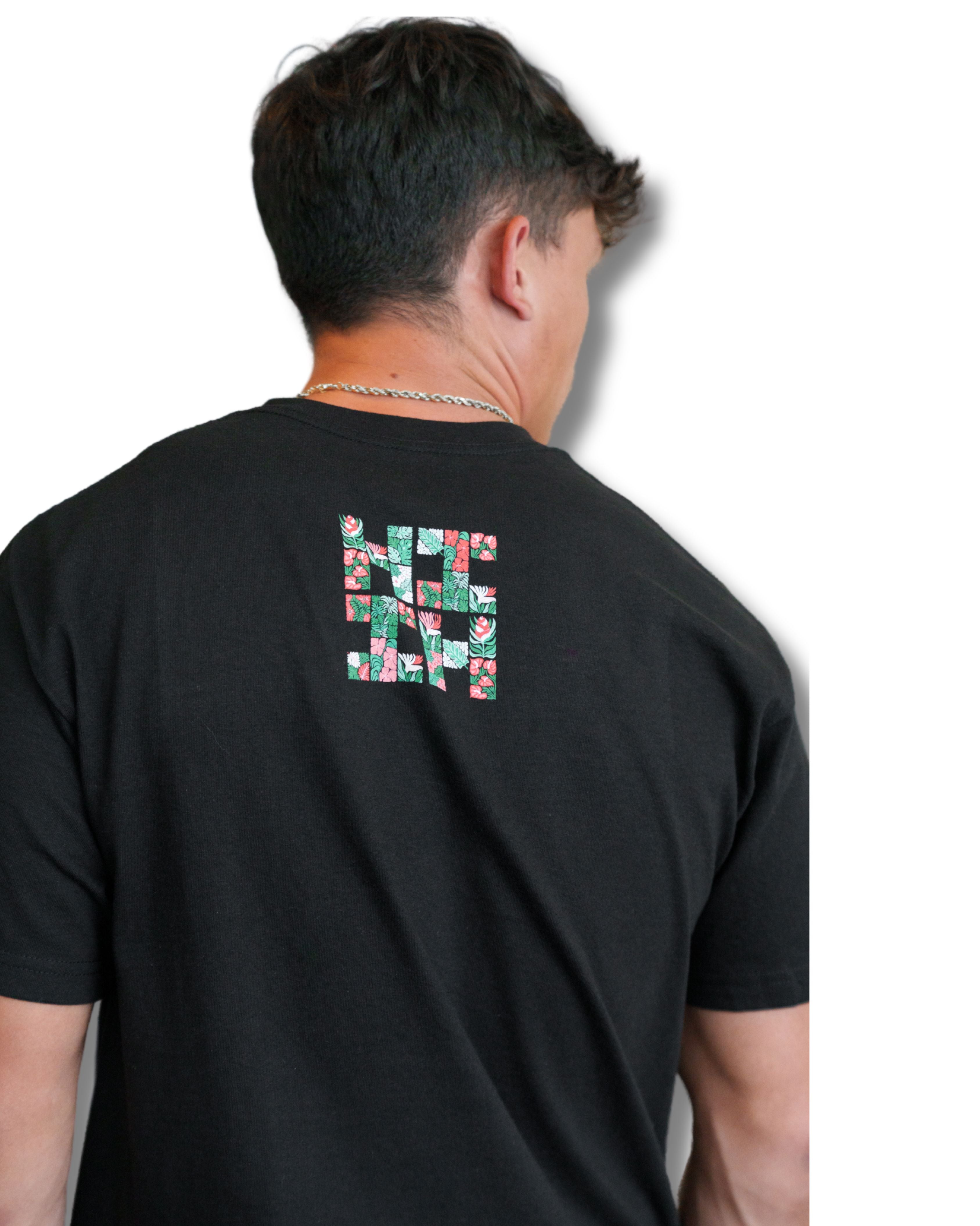 FLORAL LOGO TROPICAL T-SHIRT Shirts Hawaii's Finest 