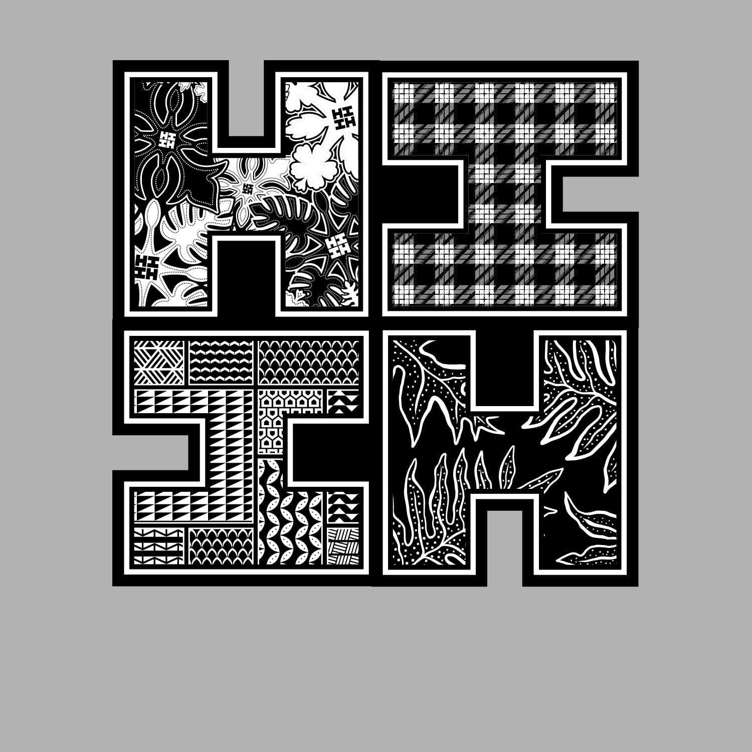 FULL COLOR STICKER - BW MIX MATCH LOGO Utility Hawaii's Finest 