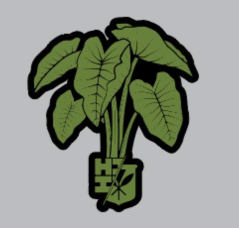 FULL COLOR STICKER - KALO Utility Hawaii's Finest 