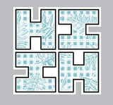 FULL COLOR STICKER - LAUAE PALAKA HIFI LOGO (ALL SALES FINAL)