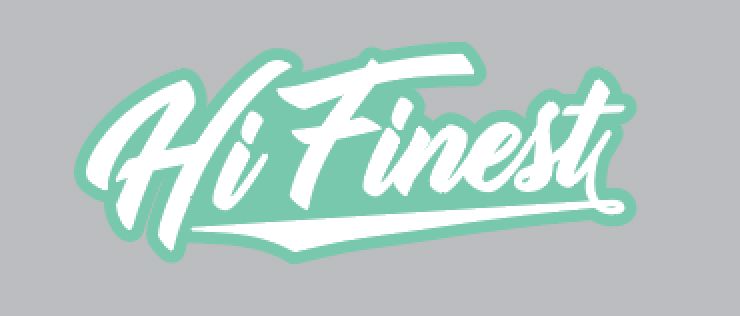 FULL COLOR STICKER - MINT HI FINEST SCRIPT Utility Hawaii's Finest 