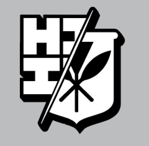 FULL COLOR STICKER - SPLIT LOGO (HOLOGRAPHIC) Utility Hawaii's Finest 