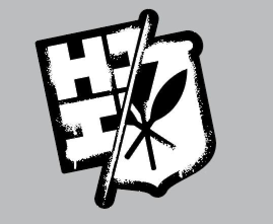 FULL COLOR STICKER - SPRAY SPLIT LOGO Utility Hawaii's Finest 