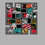 FULL COLOR STICKER - STICKERBOMB LOGO