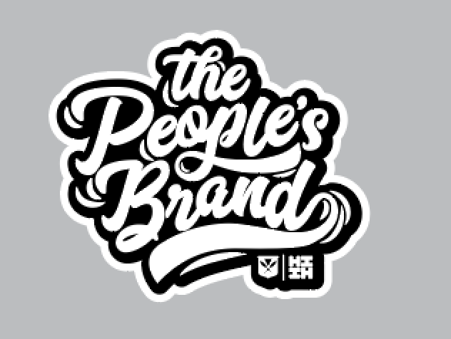 FULL COLOR STICKER - THE PEOPLEʻS BRAND (HOLOGRAPHIC) Utility Hawaii's Finest 