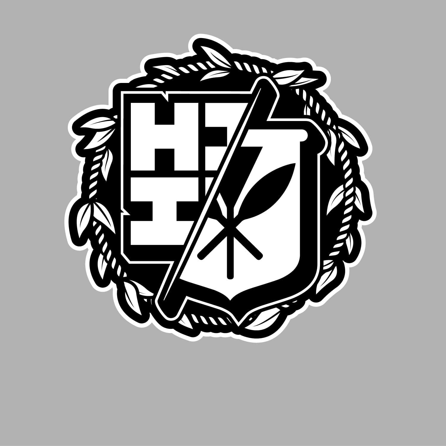 FULL COLOR STICKER - TI-LEAF SPLIT (HOLOGRAPHIC) Utility Hawaii's Finest 