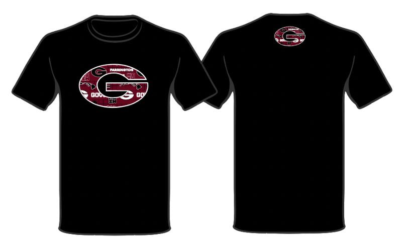 G LOGO BLACK KEIKI DRI-FIT T-SHIRT farrington-govs X-SMALL 