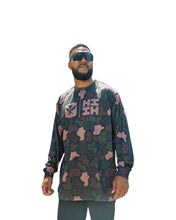 GOLF CAMO DEEP GREEN DRI-FIT LONGSLEEVE Jacket Hawaii's Finest SMALL 