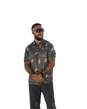 GOLF CAMO DEEP GREEN GOLF SHIRT Jersey Hawaii's Finest 
