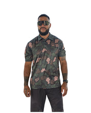 GOLF CAMO DEEP GREEN GOLF SHIRT Jersey Hawaii's Finest SMALL 