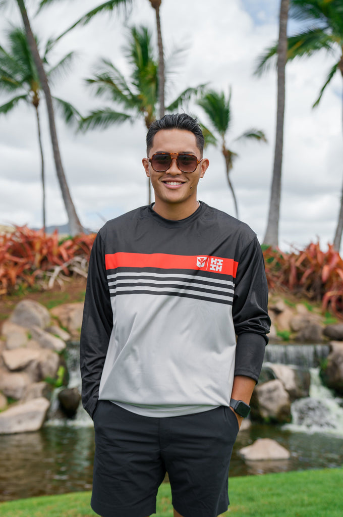 GOLF TOURNAMENT MINI COLLECTION DRI-FIT LONGSLEEVE Jacket Hawaii's Finest SMALL 