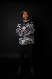 GRAY CAMO RAIN JACKET Jacket Hawaii's Finest 