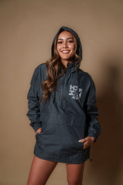 GRAY LOGOS RAIN JACKET Jacket Hawaii's Finest 