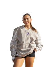 GRAY STICKERBOMB RETRO PULLOVER JACKET Jacket Hawaii's Finest SMALL 