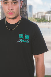 GREEN LOCALS T-SHIRT COLLAB Shirts Hawaii's Finest 