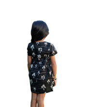 HĀLOA KEIKI BLACK & WHITE BABYDOLL DRESS Shirts Hawaii's Finest 