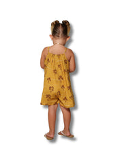 HĀLOA KEIKI MUSTARD ROMPER Shirts Hawaii's Finest 