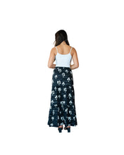 HĀLOA WOMEN'S BLACK & WHITE MAXI SKIRT Shirts Hawaii's Finest 