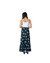HĀLOA WOMEN'S BLACK & WHITE MAXI SKIRT Shirts Hawaii's Finest 