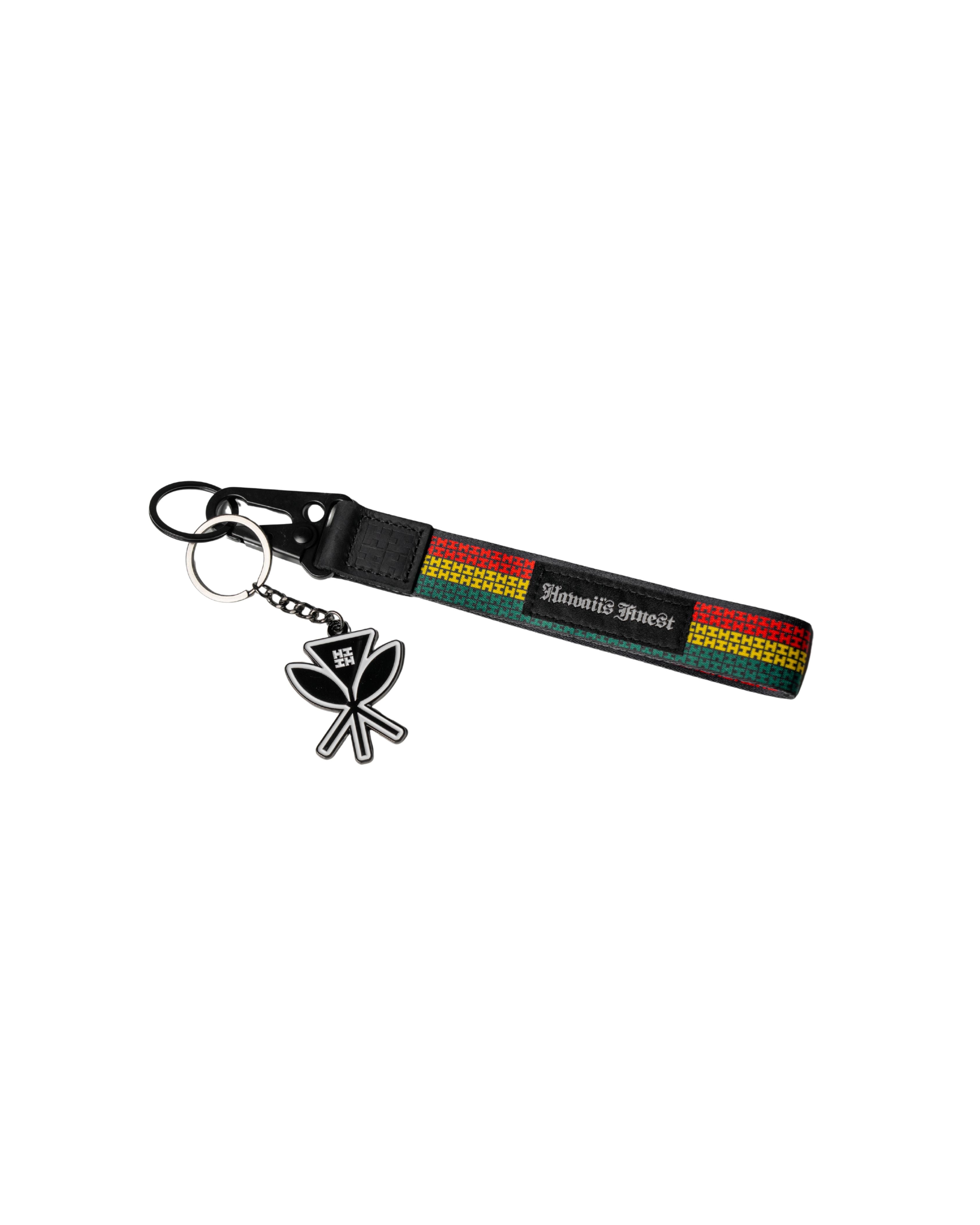 HAND LANYARDS & KEYCHAINS Lanyard Hawaii's Finest HIFI RASTA 
