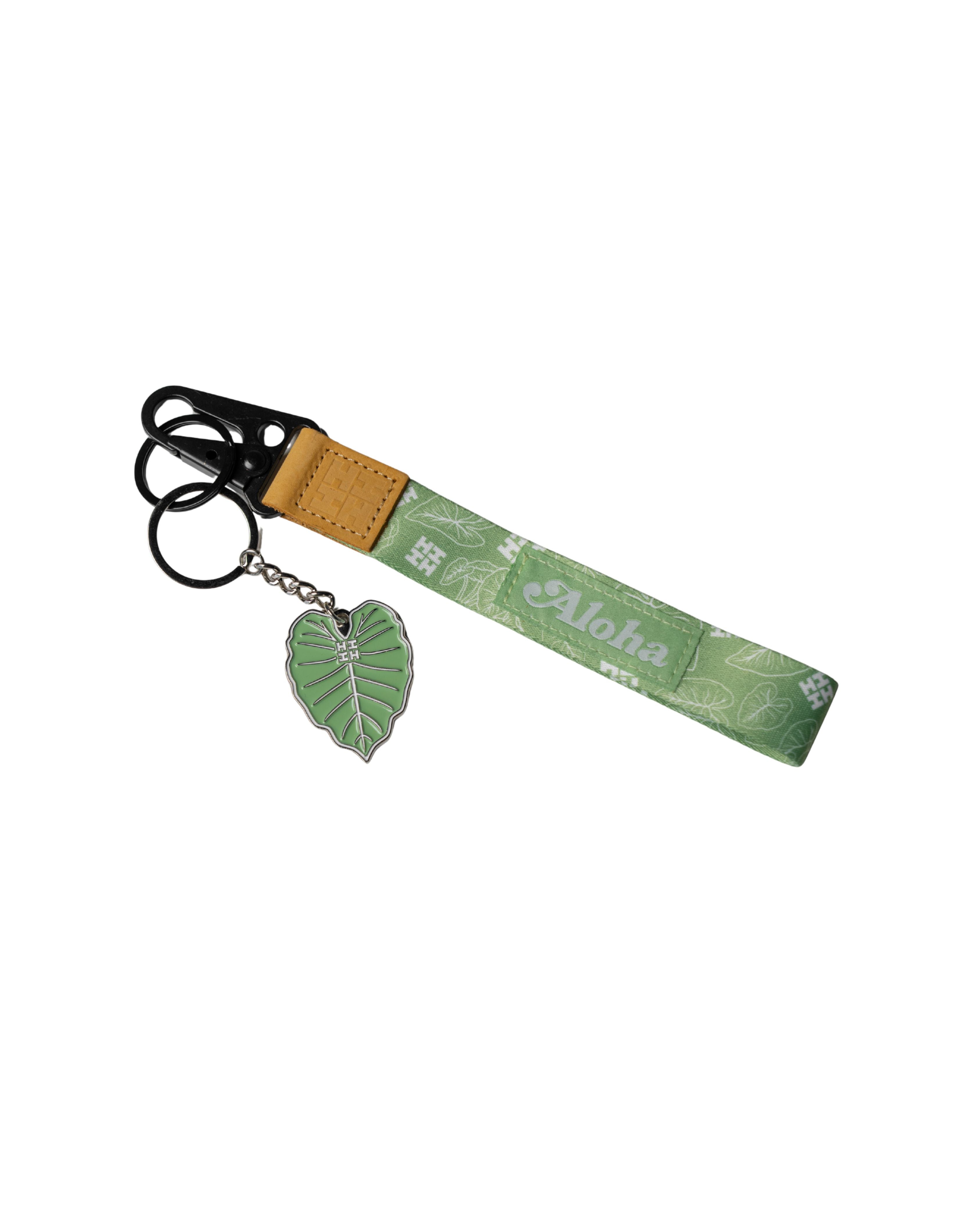 HAND LANYARDS & KEYCHAINS Lanyard Hawaii's Finest SOFT GREEN KALO 