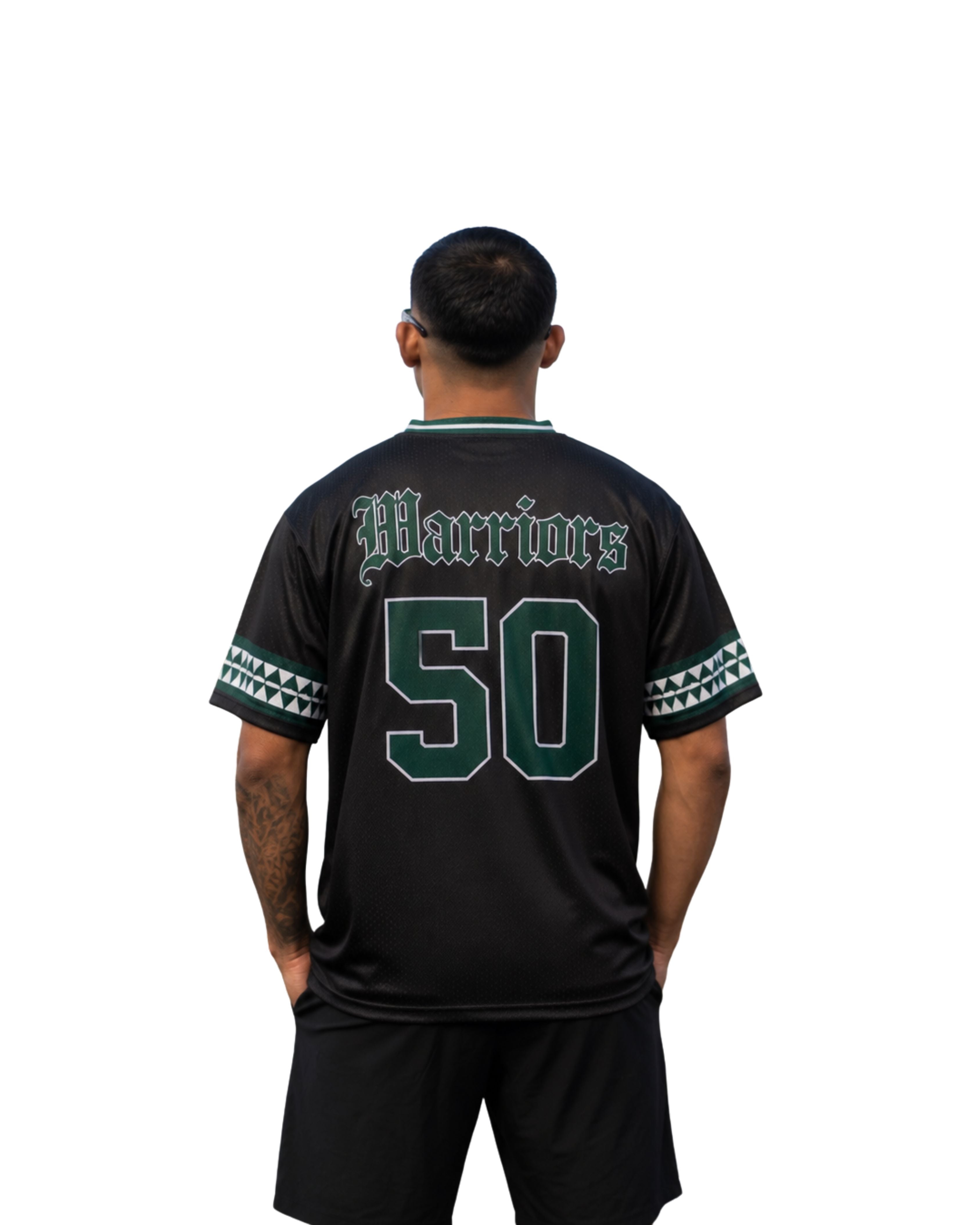 HAWAII BLACK & GREEN MESH JERSEY Jersey Hawaii's Finest 
