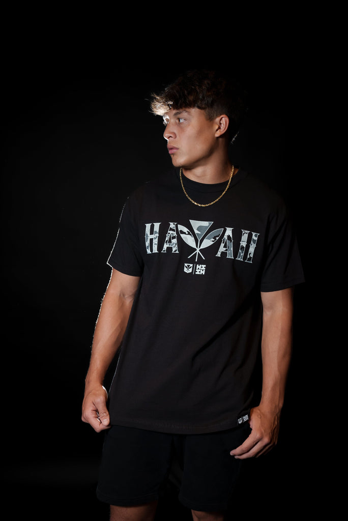 HAWAII CAMO GRAYS T-SHIRT Shirts Hawaii's Finest 