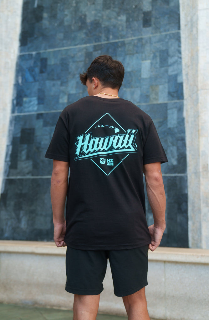 HAWAII DIAMOND MINT T-SHIRT Shirts Hawaii's Finest MEDIUM 