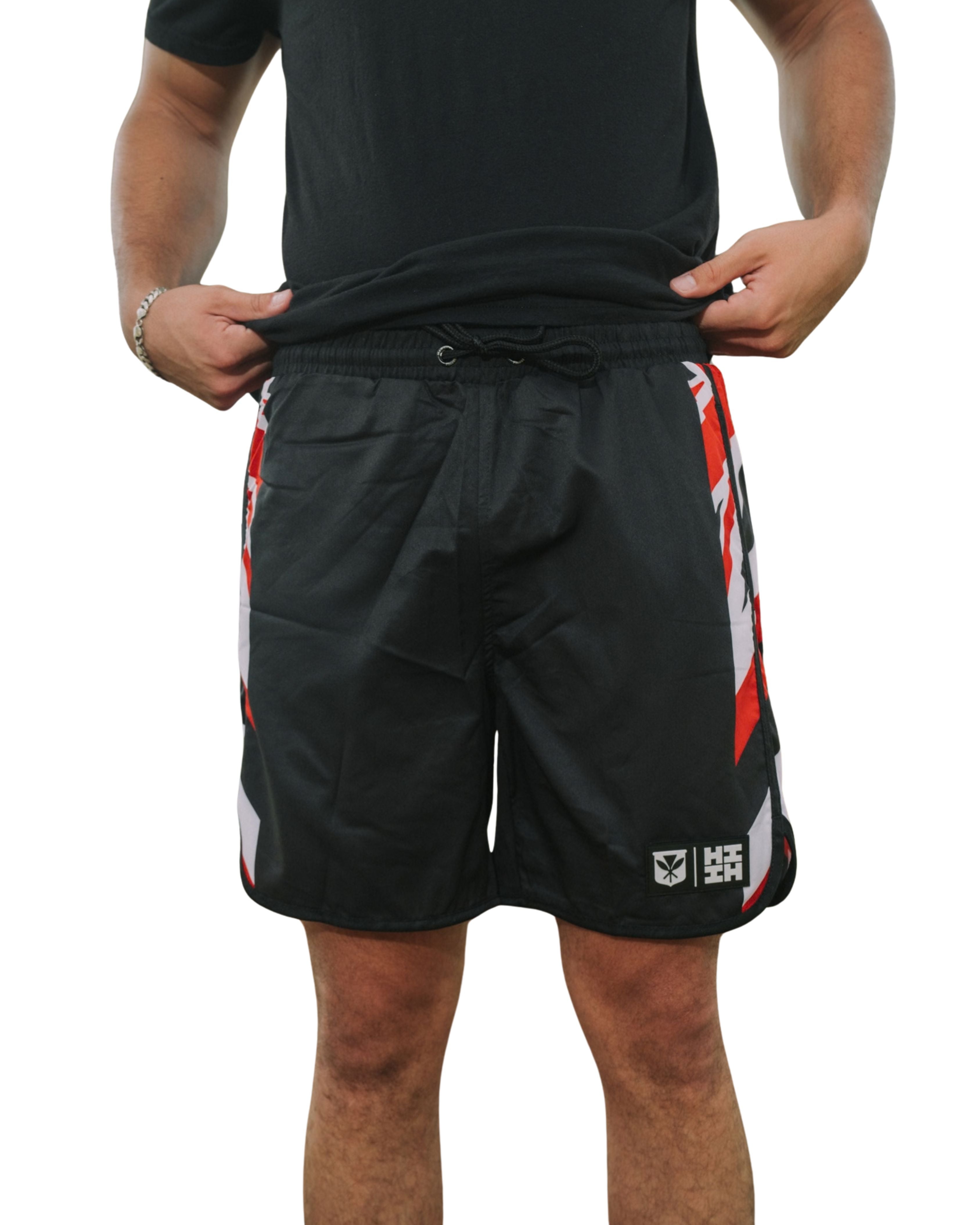 HAWAII FLAG PERFORMANCE SHORTS Shorts Hawaii's Finest 