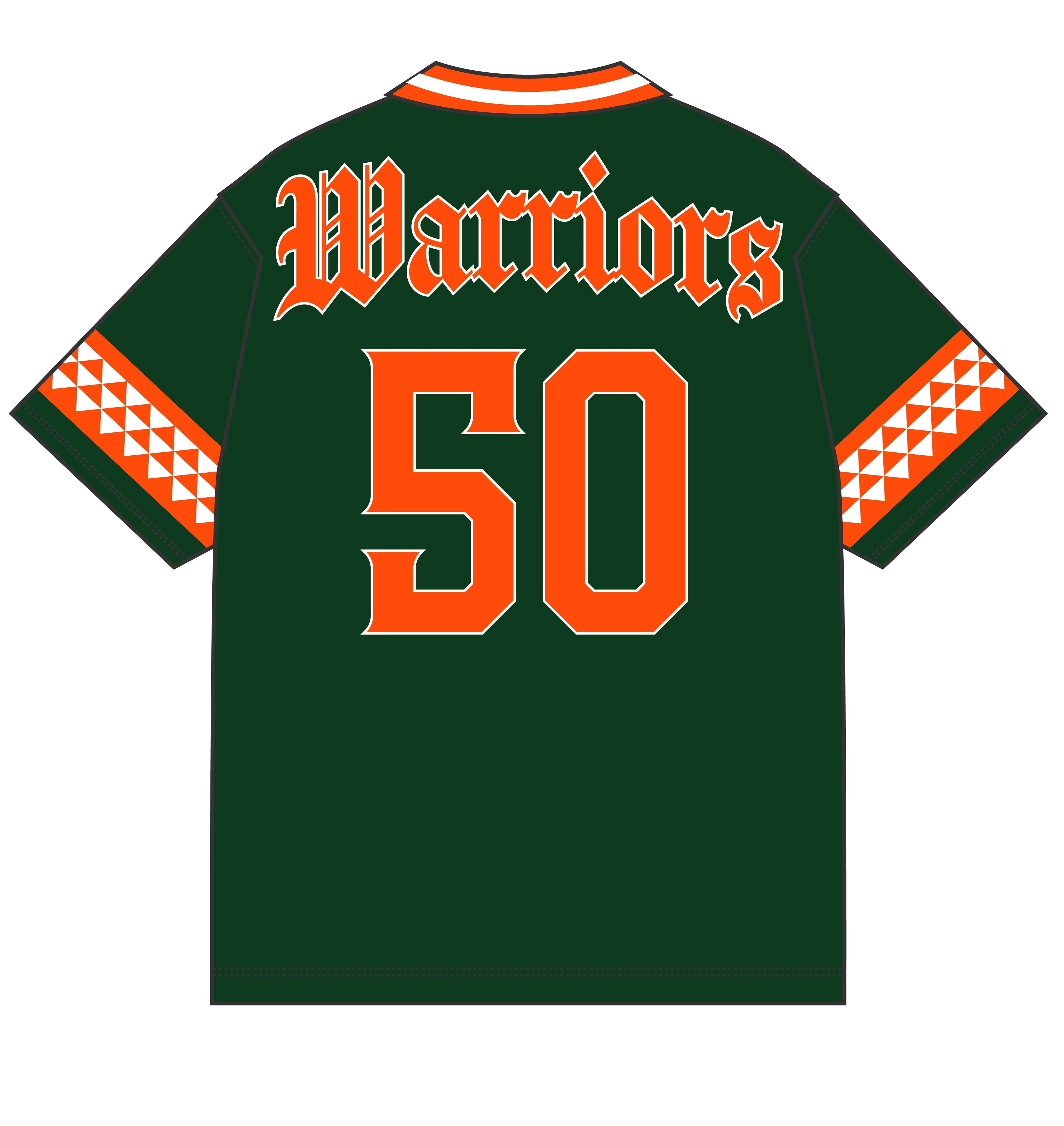 HAWAII GREEN & ORANGE MESH JERSEY Jersey Hawaii's Finest 
