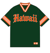 HAWAII GREEN & ORANGE MESH JERSEY Jersey Hawaii's Finest 