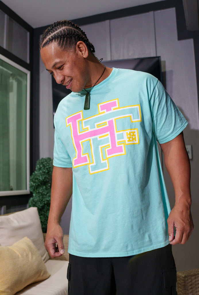 HAWAII NEON SPORTS COLLECTOR T-SHIRT Shirts Hawaii's Finest SMALL 