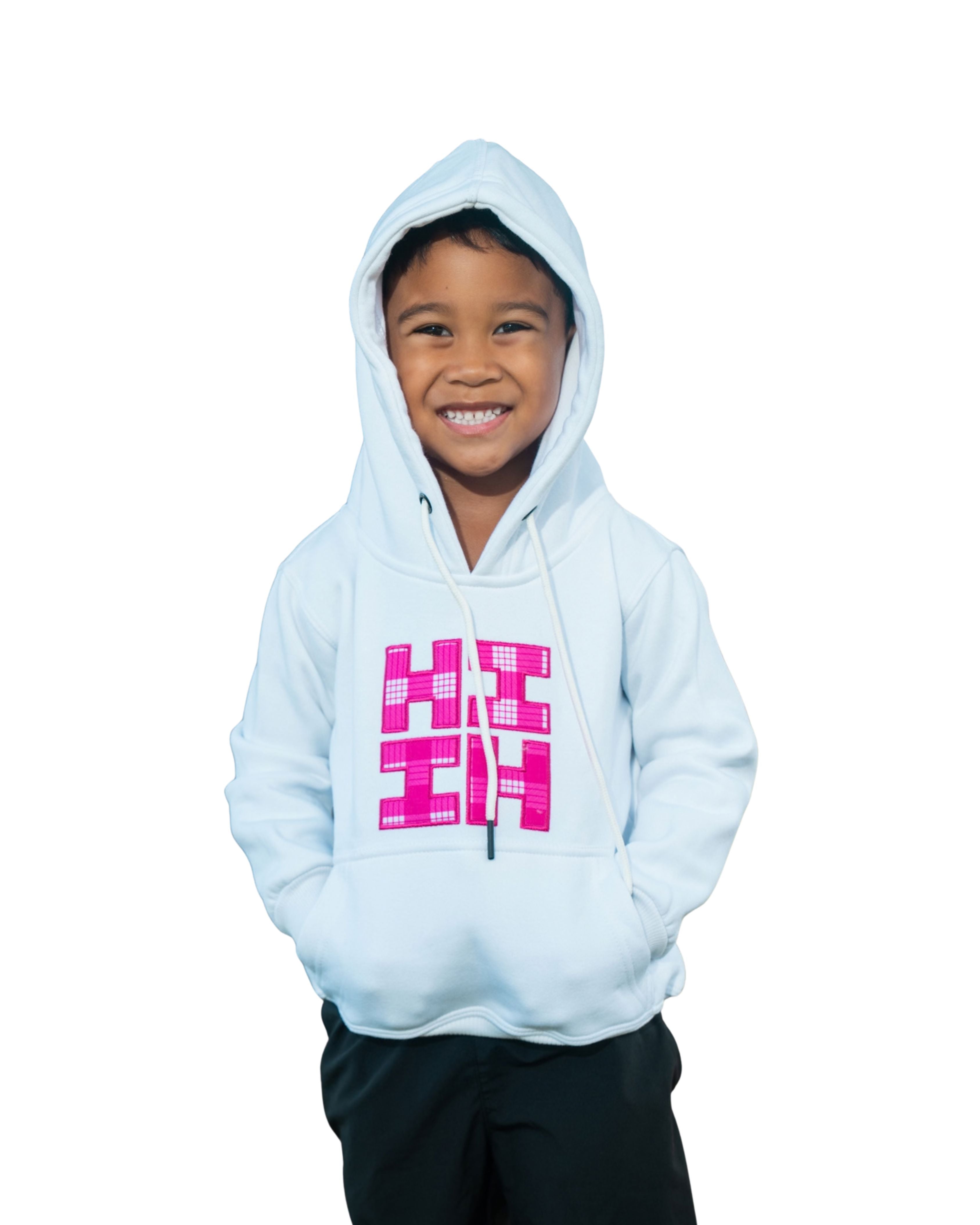 HAWAII PINK PALAKA KEIKI HOODIE Jacket Hawaii's Finest XX-SMALL 