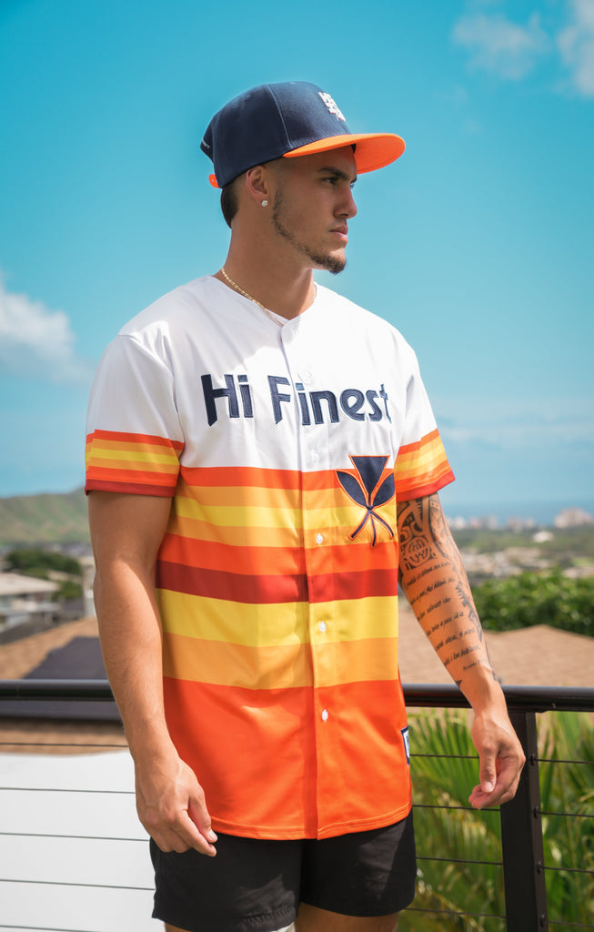 HAWAII SPORTS COLLECTOR BASEBALL JERSEY Jersey Hawaii's Finest SMALL 