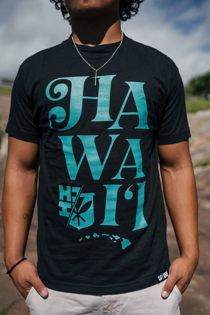 HAWAII TEAL T-SHIRT Shirts Hawaii's Finest 
