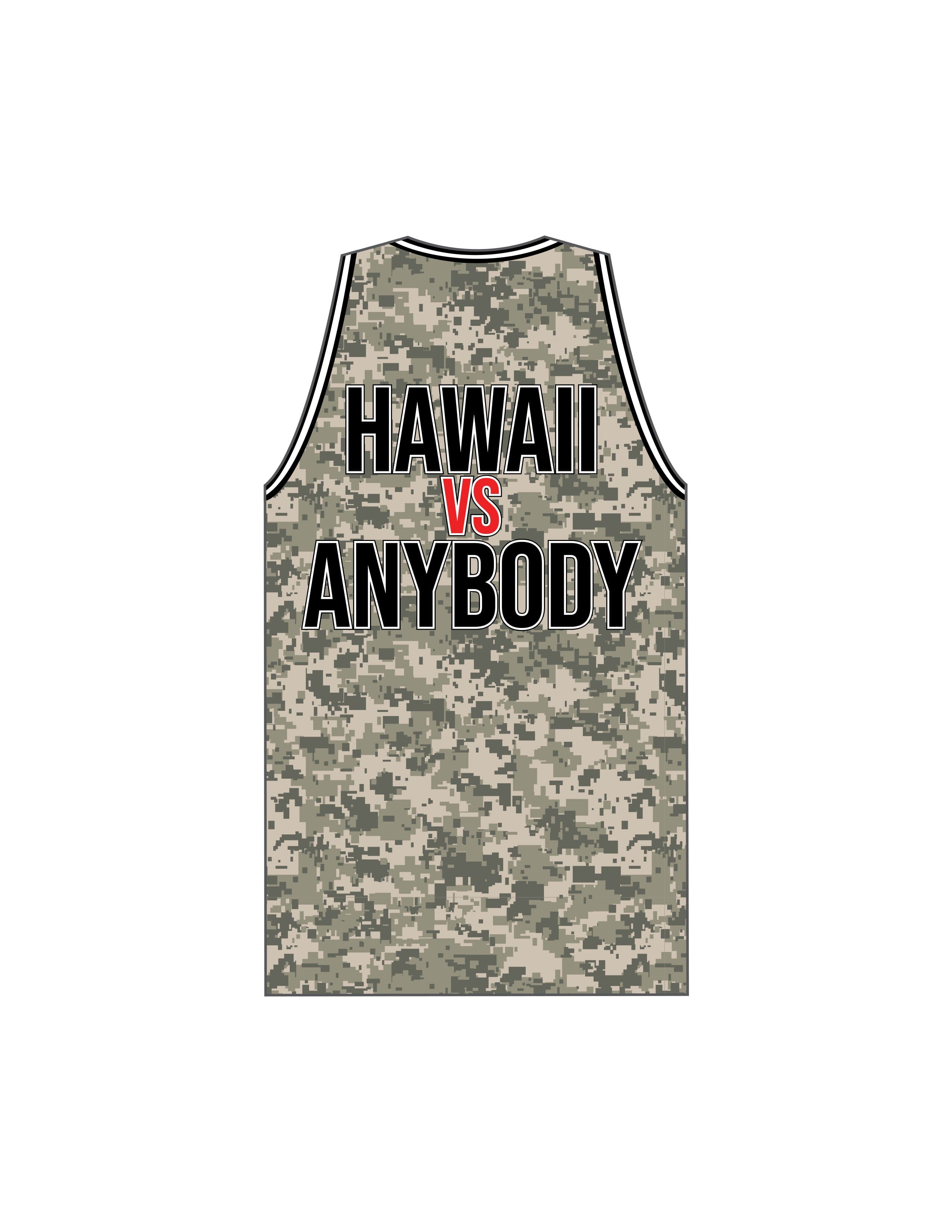Hawaii VS Anybody Tank Jersey in Camo (PRE-ORDER) Jersey HIFINEST X-SMALL 