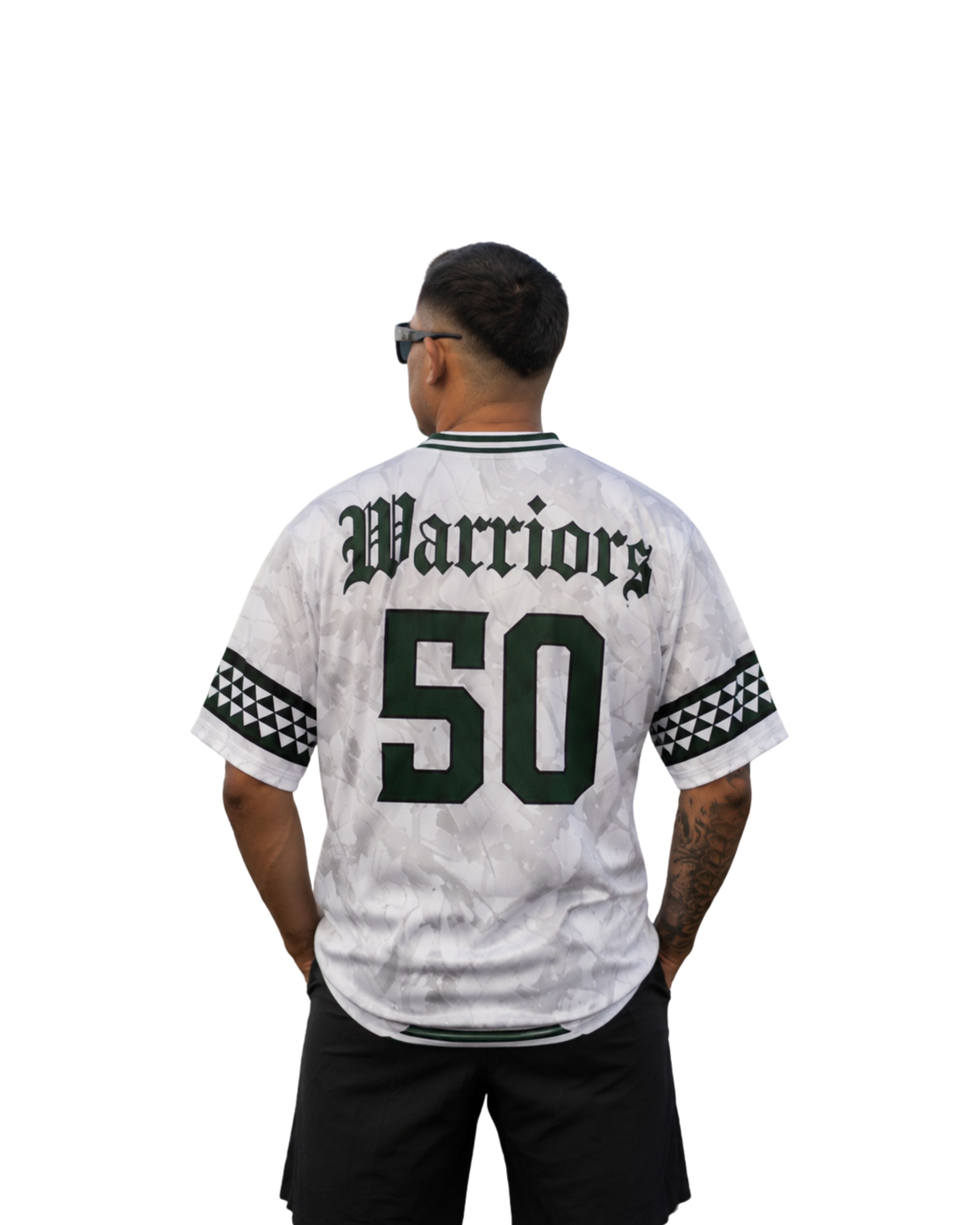 HAWAII WHITE AUTUMN CAMO MESH JERSEY Jersey Hawaii's Finest 