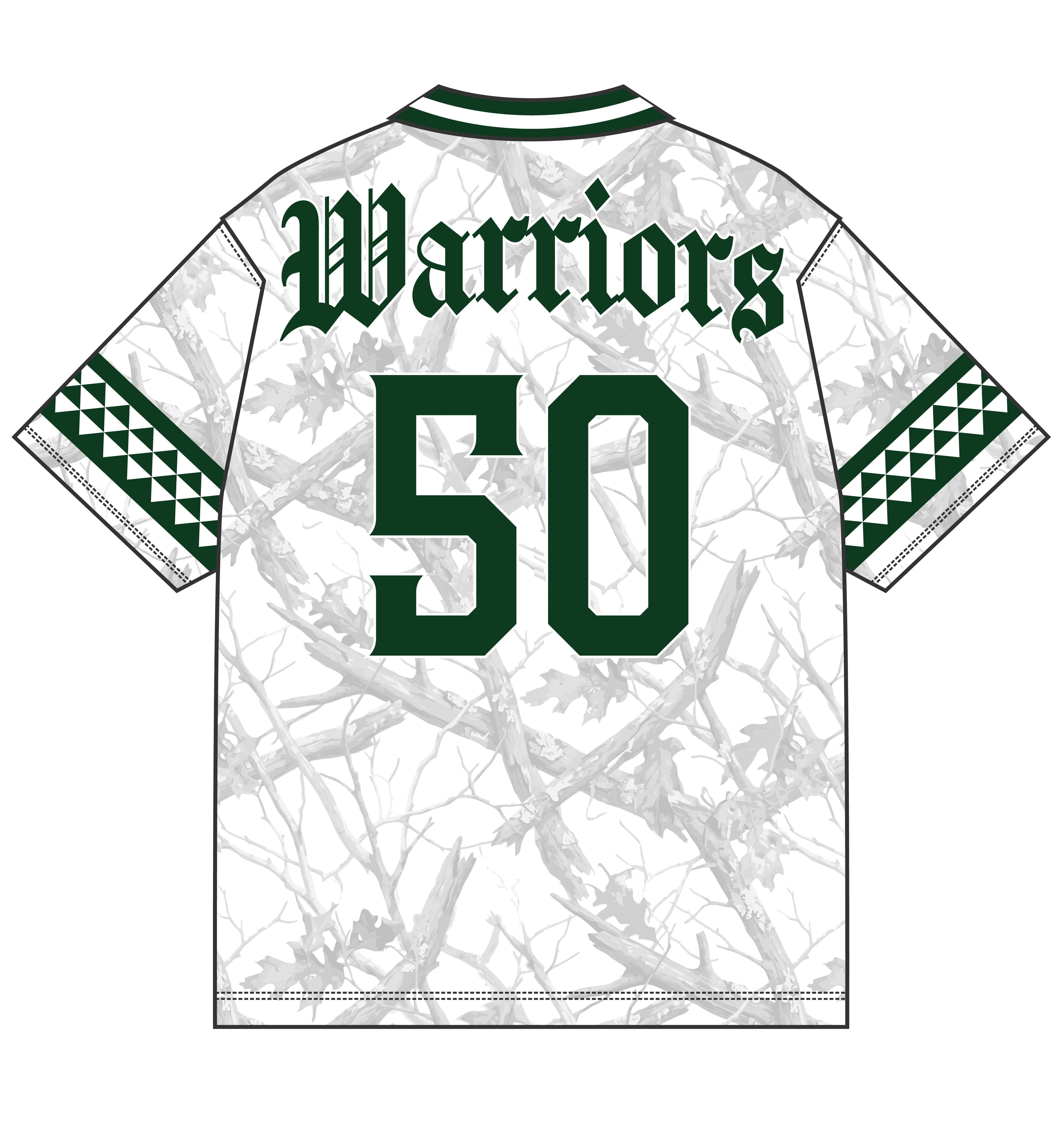 HAWAII WHITE AUTUMN CAMO MESH JERSEY Jersey Hawaii's Finest 