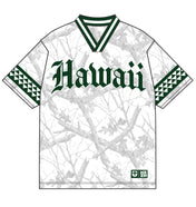 HAWAII WHITE AUTUMN CAMO MESH JERSEY Jersey Hawaii's Finest 