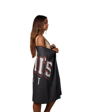 HAWAIIʻS FINEST BLACK & ORANGE TOWEL Utility Hawaii's Finest 